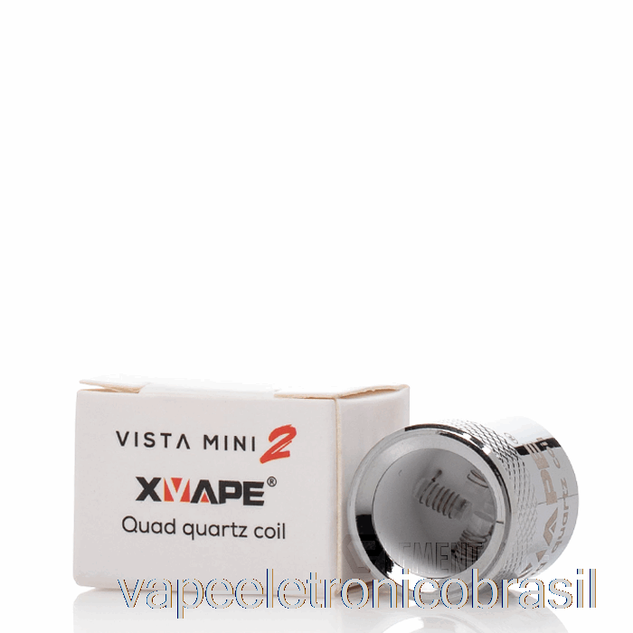 Vape Eletrônico Xvape Vista Mini 2 Bobinas De Reposição Quad Atomizador De Aquecimento De Quartzo